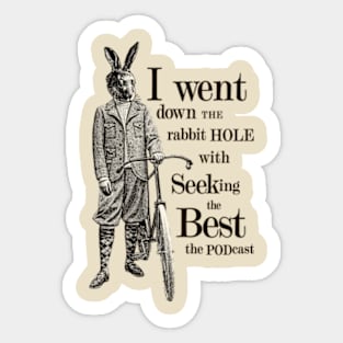 Rabbit Hole Sticker